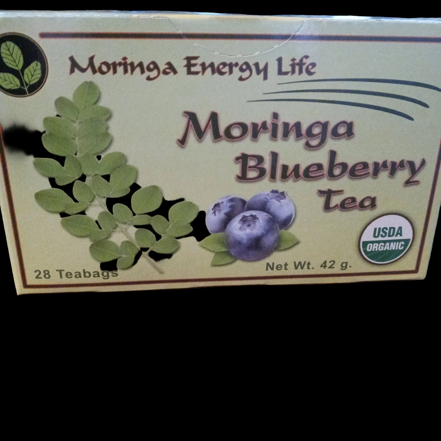 Blueberry Moringa Tea. One cup at a time